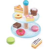Bigjigs etagère met cupcakes
