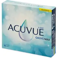 Acuvue Oasys Max 1-Day Multifocal 90 pack (-0.75), Daglenzen, Contactlenzen, Johnson & Johnson