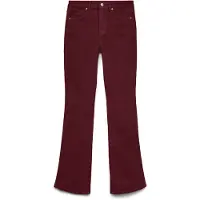 Vero Moda Broek 'VMFLASH' wijnrood