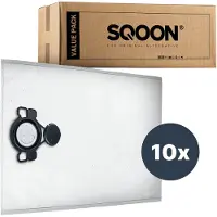 SQOON Stofzuigerzakken Geschikt voor Nilfisk Alto / WAP / KEW AERO 20/25/26 Series - 10 Stuks