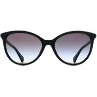 Ralph Lauren RA5339U 50018G glanzend zwart gradiënt grijs zonnebril