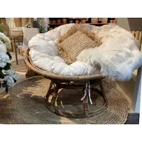 Van der leeden Papasan loungestoel