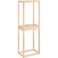 vidaXL Bandenrek 63x40x180 cm massief grenenhout