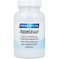 Nova vitae Appelzuur malic acid 800mg