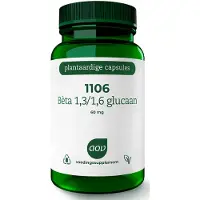 Aov 1106 Bèta 1,3/1,6 Glucaan - 60 vegacaps - Vezels - Voedingssupplement