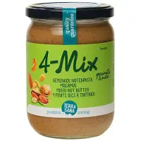 Terrasana 4 mix gemengde notenpasta zonder zout bio