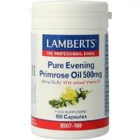 Lamberts Teunisbloemolie 500mg Capsules