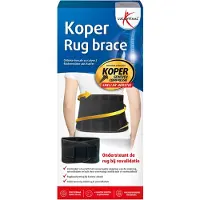 Lucovitaal Koperen Rugsteun (Aanpasbare maat XS-XXL) 1 stuk