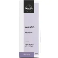 Volatile Amandel basisolie glazen fles 100 ml