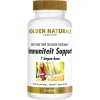 Golden naturals Immuniteit Support 7-Dagen Kuur Capsules
