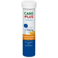 Care plus Carbohydrate Electrolyte Bruistabletten 20 Stuks (Maat - 20, Kleur - Orange)