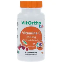Vitortho Kind Vitamine C 250mg Kauwtabletten