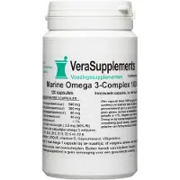 VeraSupplements Marine Omega 3 Complex 1000 mg Capsules 120 cp
