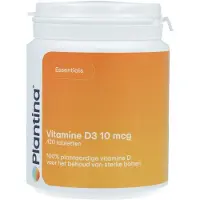 Plantina Essentials Vitamine D3 10 mcg Tabletten