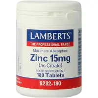 Lamberts Zink citraat 15mg (180 tabletten)
