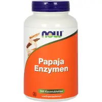 Now Papaja enzymen 360 kauwtabletten