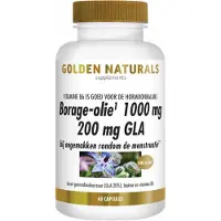 Golden naturals Borage-Olie 1000mg Capsules