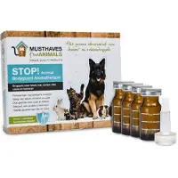 Musthaves for Animals Stop! Aromatherapie - Anti vlooienmiddel - 4x8 ml