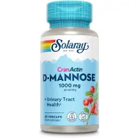 Solaray D-mannose+cranactin Voedingssupplement 60 Eenheden
