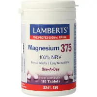 Lamberts Magnesium 375 (180 tabletten)
