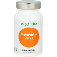 Vitortho Melatonine 290 µg Zuigtabletten