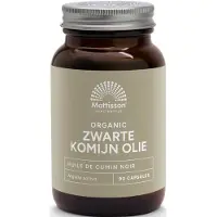 Mattisson healthstyle Organic Zwarte Komijn 500mg Capsules