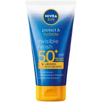 Nivea SUN Protect & Hydrate Invisible Finish Zonnebrand - SPF50+ - Zonnebrandcreme - Crème Trekt Snel in - 150 ml