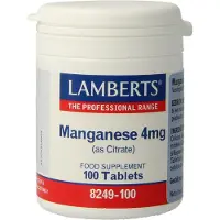 Lamberts Mangaan (manganese) 4 mg 100 tabletten