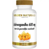 Golden naturals Ashwagandha KSM-66 (60 capsules)