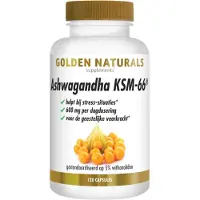 Golden naturals Ashwagandha KSM-66 Capsules