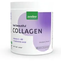 Purasana Collageen Zwarte Bes 240 gr