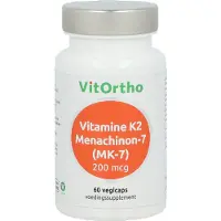 Vitortho Vitamine K2 menachinon 7 200 mcg 60 vcaps
