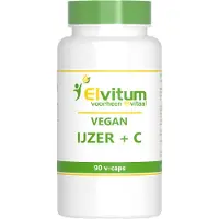 Elvitaal - Elvitum IJzer met vitamine C vegan