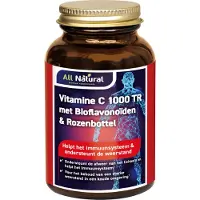 All Natural Vitamine C 1000 met bioflavonoiden & rozenbottel