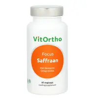 Vitortho Saffraan Focus - 60 capsules
