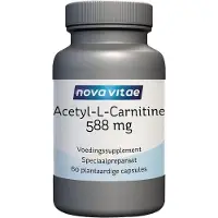 Nova vitae Acetyl-L-Carnitine 588mg Capsules 60st