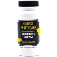 Highest Healthcare Vitamine B12 1000mcg Smelttabletten