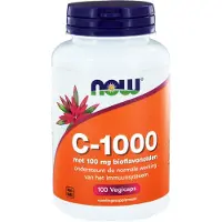 Now Vitamine C-1000mg bioflavonoiden (100 vegicaps)