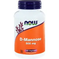Now D Mannose 500mg (120 vegicaps)