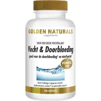 Golden naturals Vocht & doorbloeding (180 capsules)