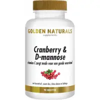 Golden naturals Cranberry & D-Mannose Tabletten