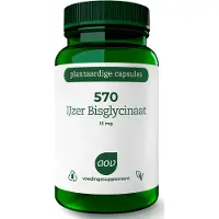 Aov 570 IJzer bisglycinaat 15mg (90 capsules)