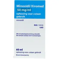 Xiromed Minoxidil 50mg/ml Oplossing voor Cutaan Gebruik