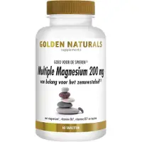 Golden naturals Multiple Magnesium 200mg Tabletten