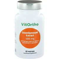 Vitortho Groenlipmossel extract 500 mg 60 vcaps