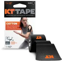 KT Tape Elastic Sports Tape Roll Zwart