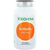 Vitortho Krillolie 500mg Softgels