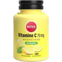 Roter Vitamine C 70mg Suikervrij 300 Tabletten