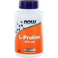 Now L-Proline 500mg (120 vegicaps)
