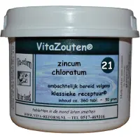 Vitazouten Zincum muriaticum VitaZout Nr. 21 360 tabletten